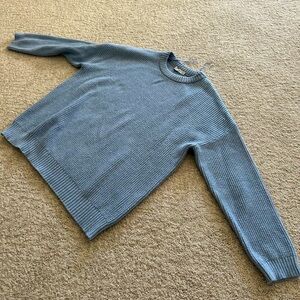 Sky blue Stradivarius sweater